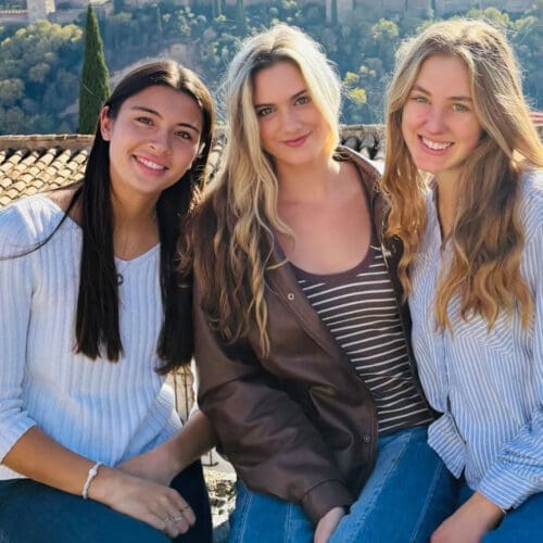 Kenndall Reidel and friends in Spain