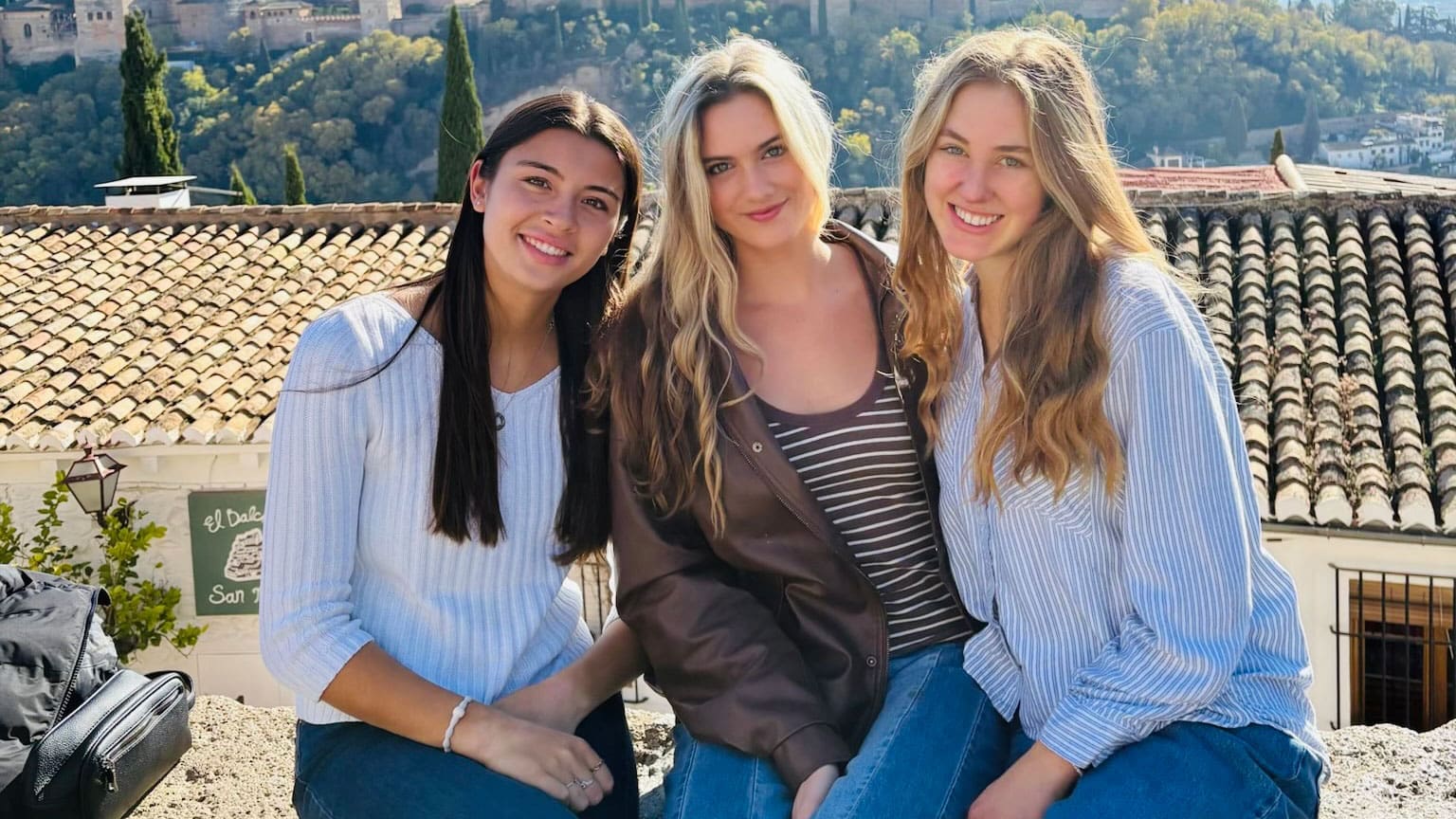 Kenndall Reidel and friends in Spain
