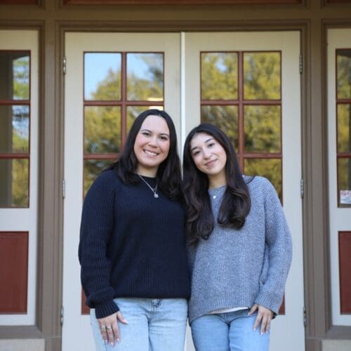Allegra Negrete and Izzie Stephens