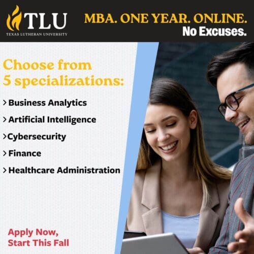 MBA ad image