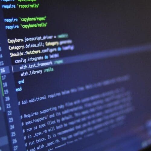 computer screen