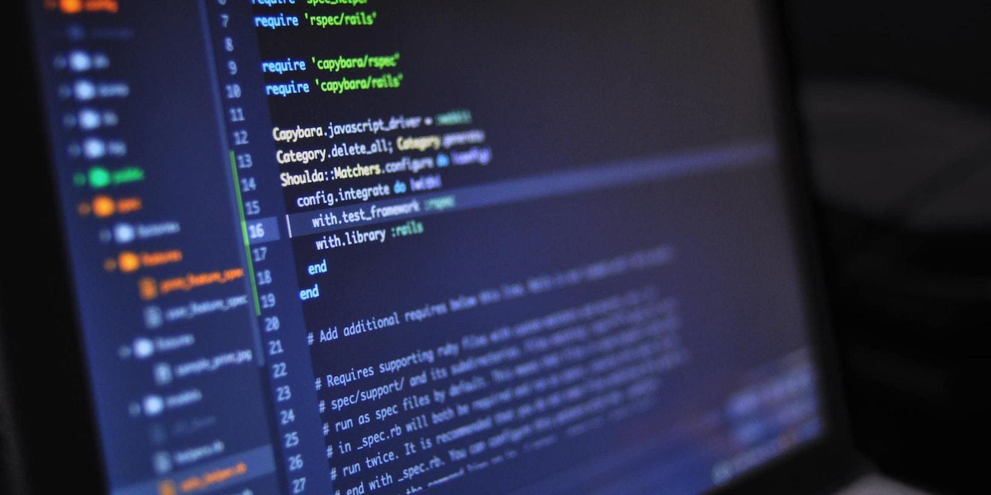 computer screen