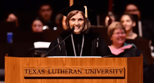 Dr. Cottrell at Inauguration