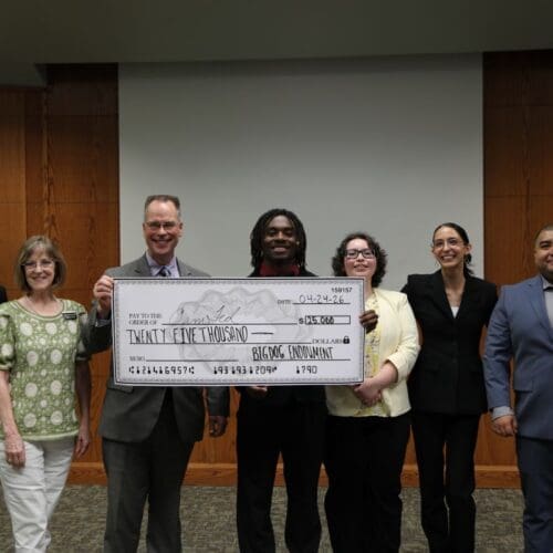 Big Dog Endowment Philantropitch Winning Team with Judges