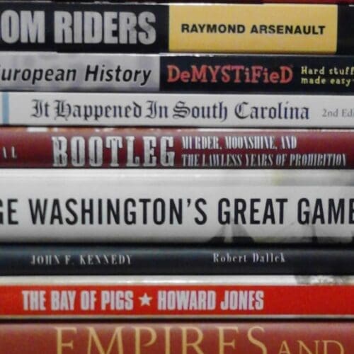 stock image of history books