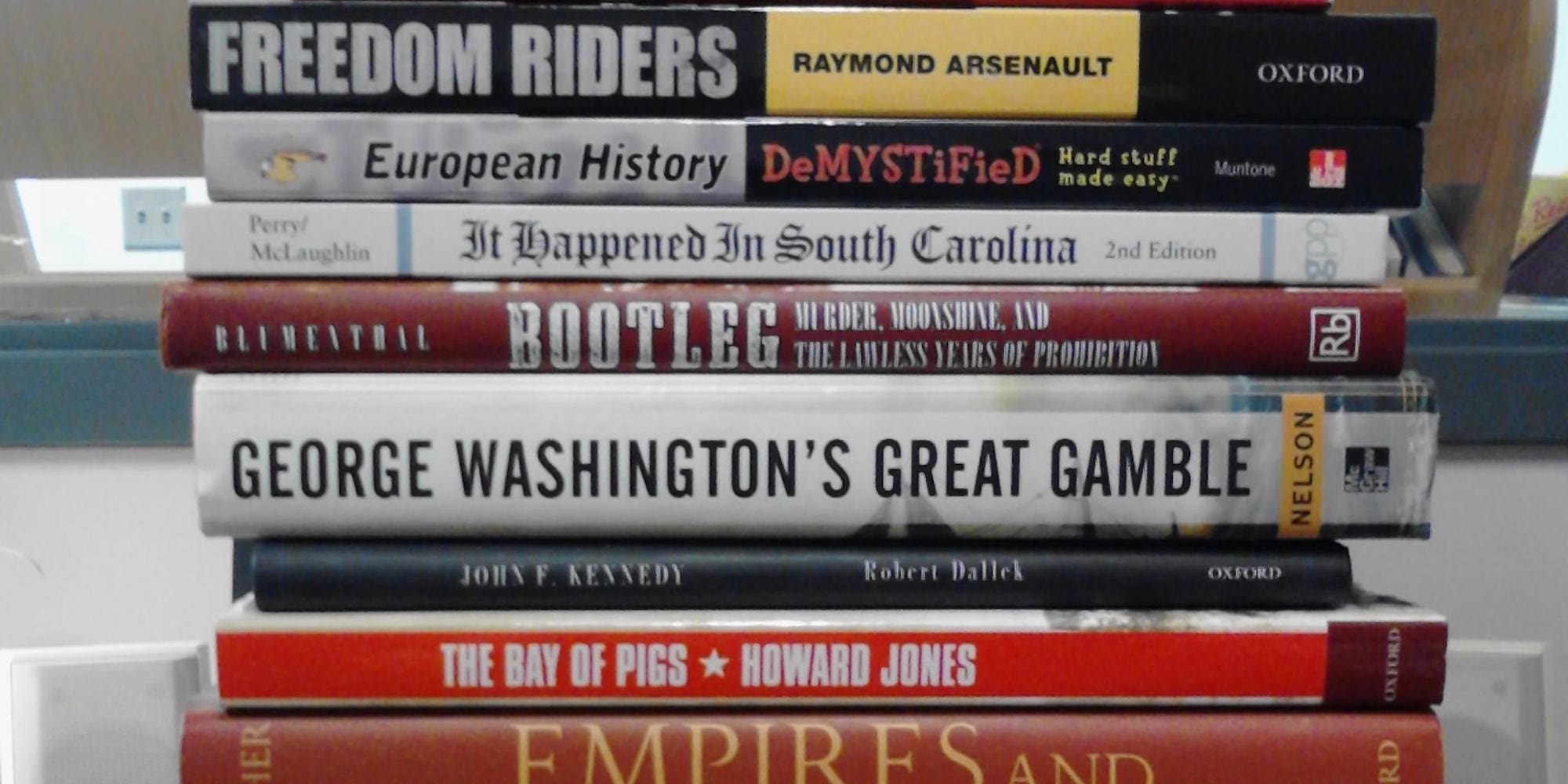 stock image of history books