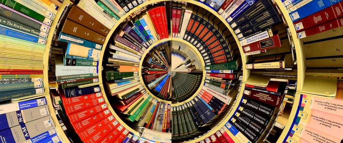 stock image of books