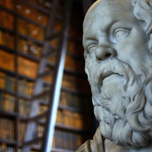 stock image philosopher