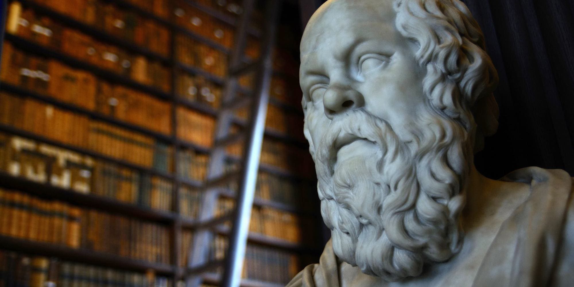 stock image philosopher