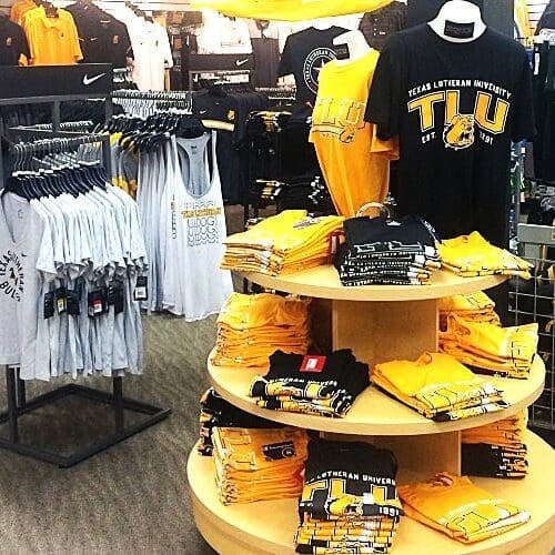 bookstore display and merchandise