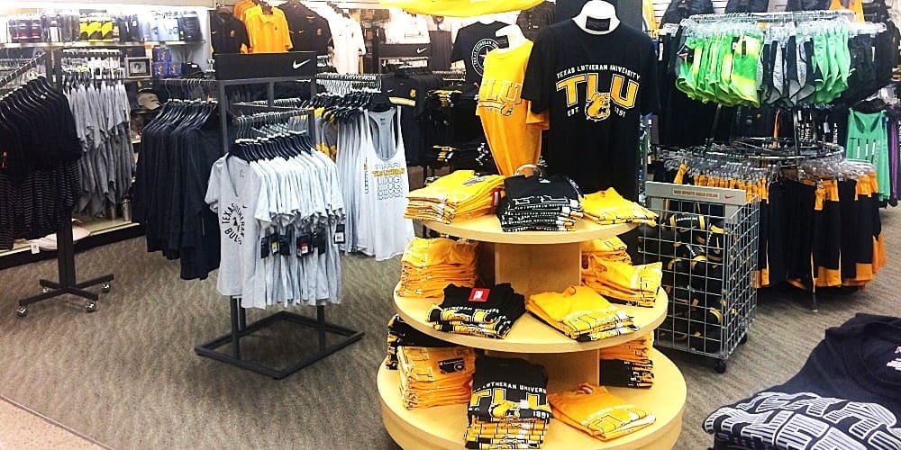 bookstore display and merchandise