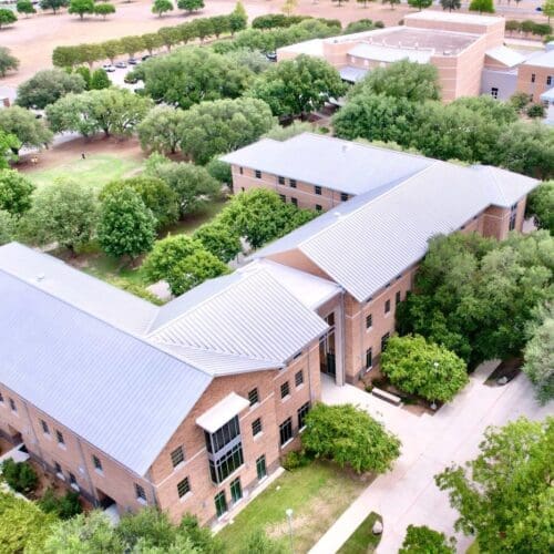 Centennial hall from above