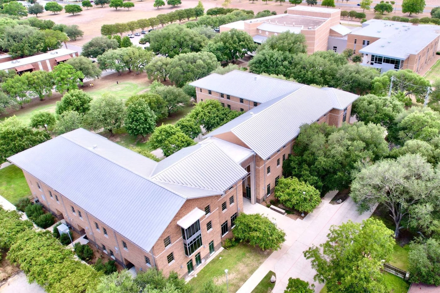 Centennial hall from above