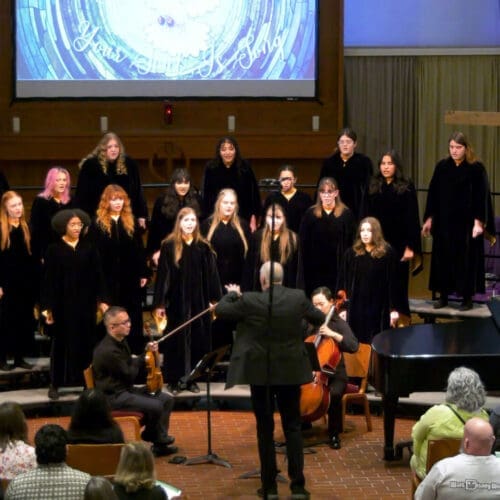 TLU Choir performance