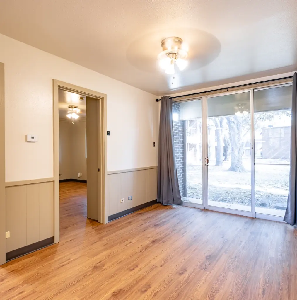South Apartment living area