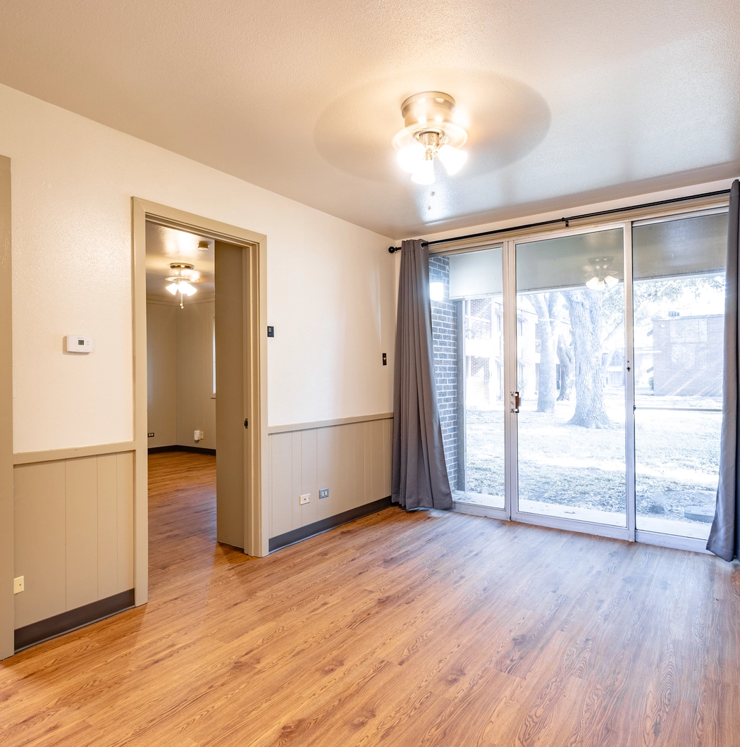 South Apartment living area