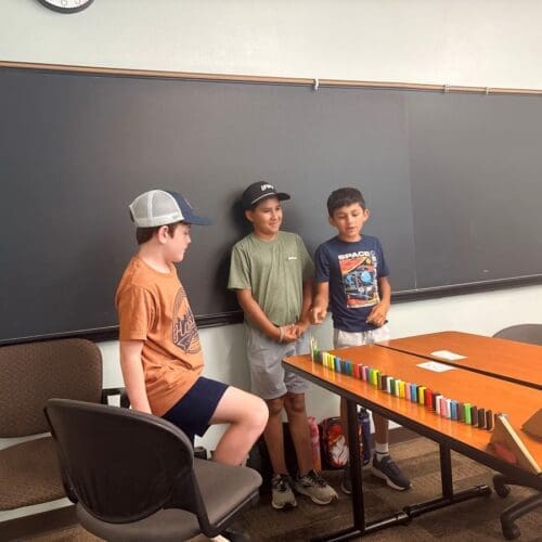 Kids having fun at Science Mill Camp 2026