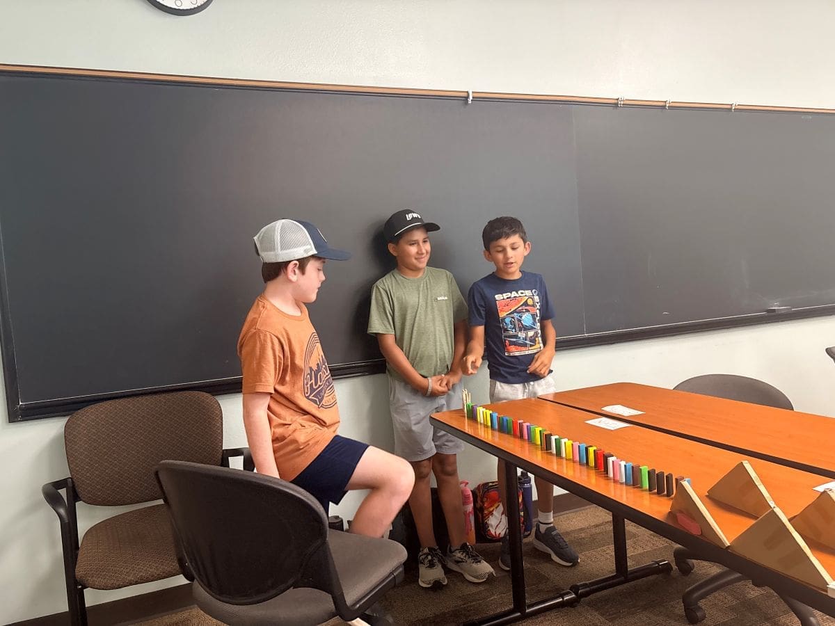 Kids having fun at Science Mill Camp 2026