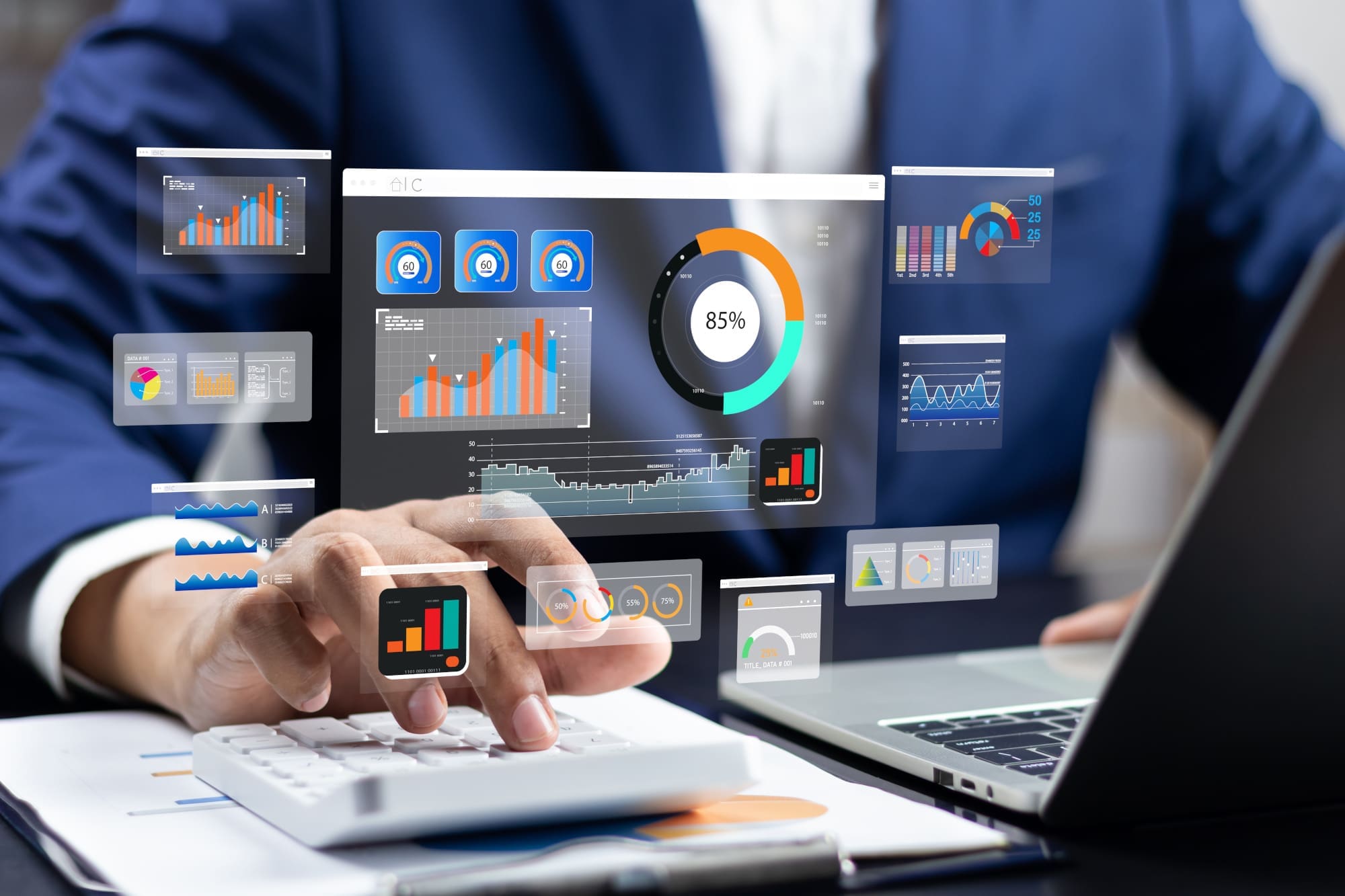 Stock image of accounting