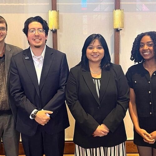 Dr. OBrochta and students