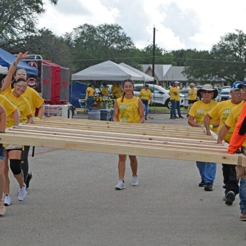 Habitat for Humanity build group