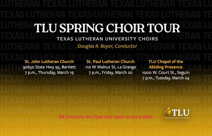 Choir Tour 2026