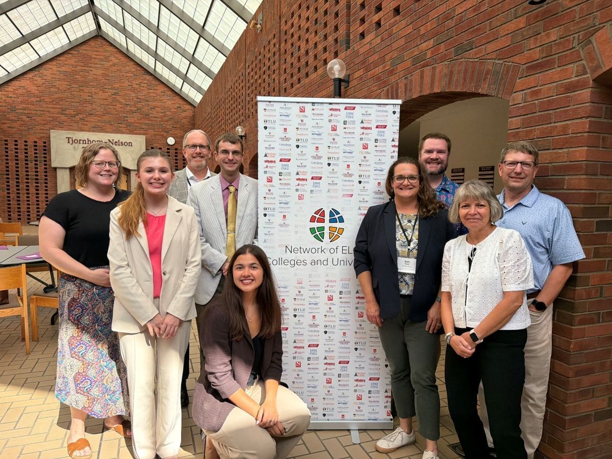Members of the TLU faculty and staff attend the VLHE Conference
