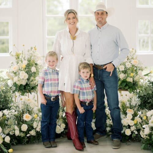 Alum Mason Briscoe and family