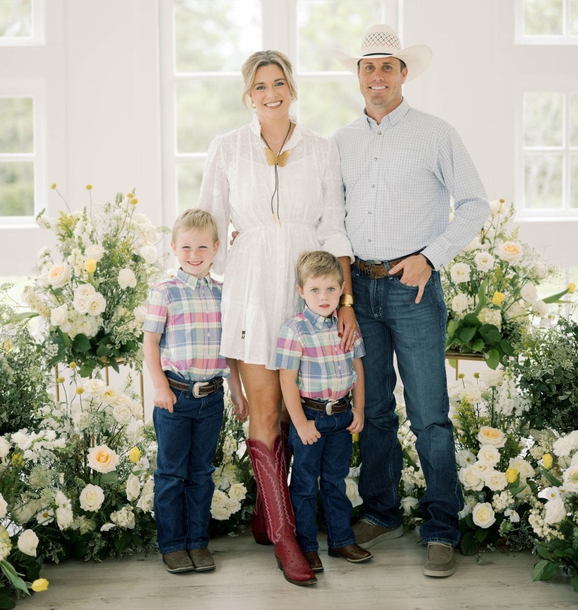 Alum Mason Briscoe and family