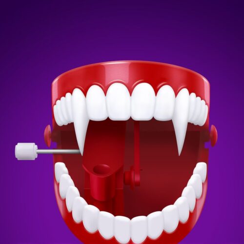 Dracula vampire teeth
