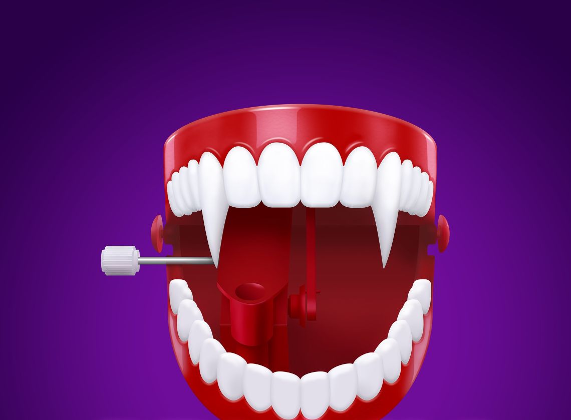 Dracula vampire teeth