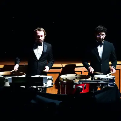 percussion students