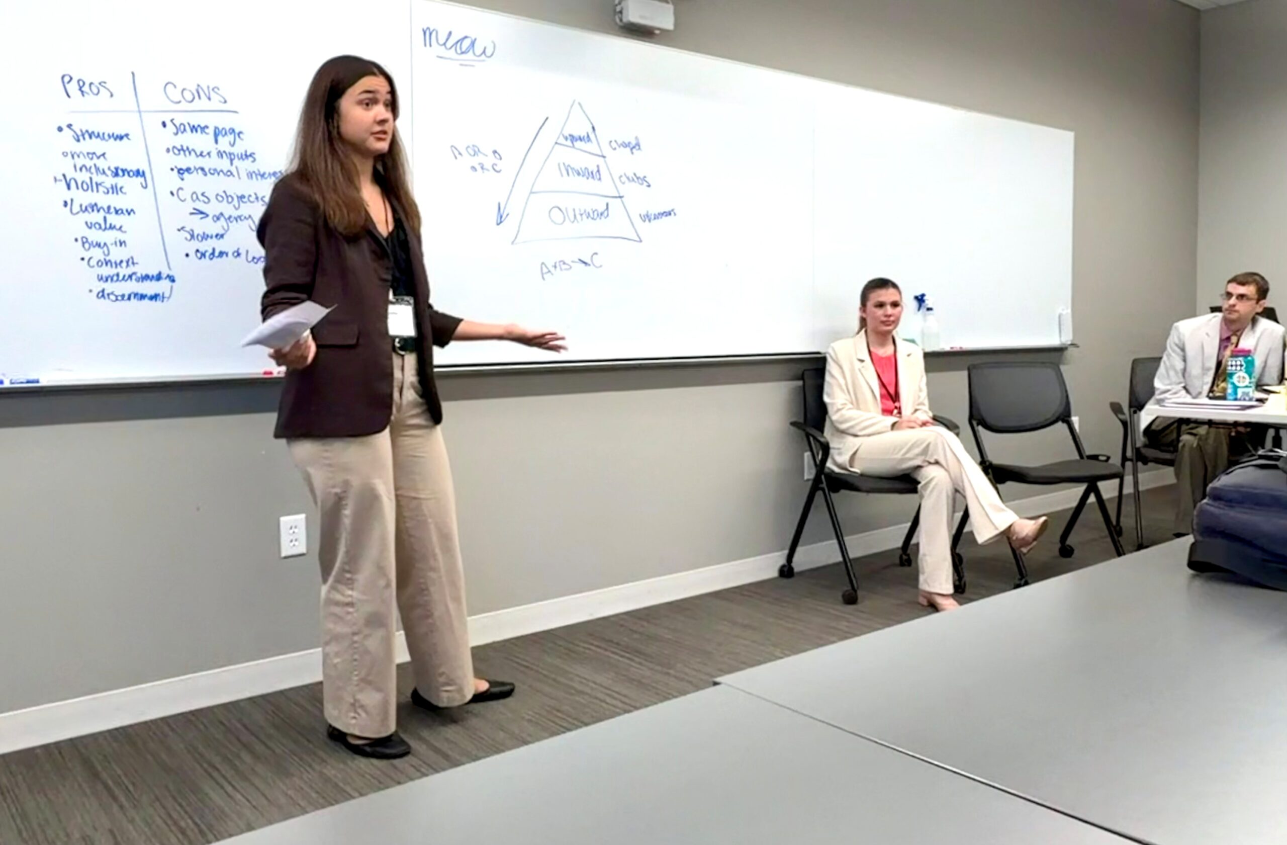 Students present at the 2026 VLHE Conference