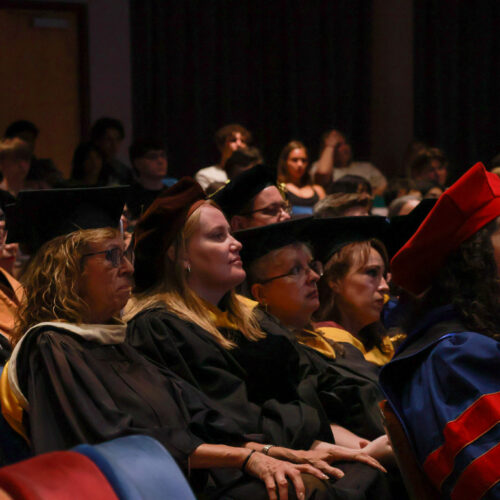 Faculty at convocation 2026