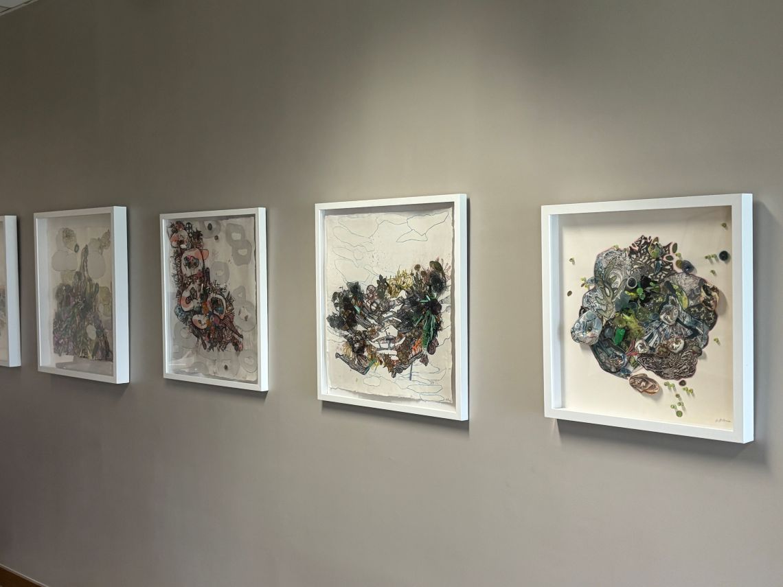 Art Exhibit in gallery