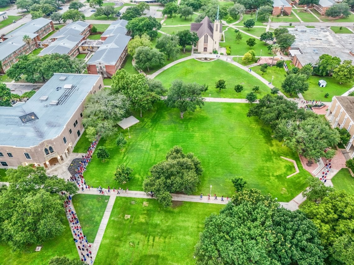 campus ariel photo